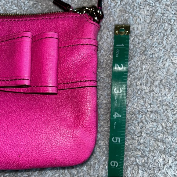 Kate Spade Vibrant Pink Crossbody Bag with Bow Accent - Picture 9 of 12